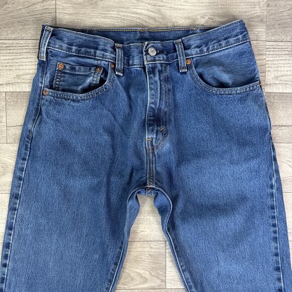 Levi's 517 100% Cotton Bootcut Denim Jeans Medium Wash sz 32 x 34 - Picture 3 of 7